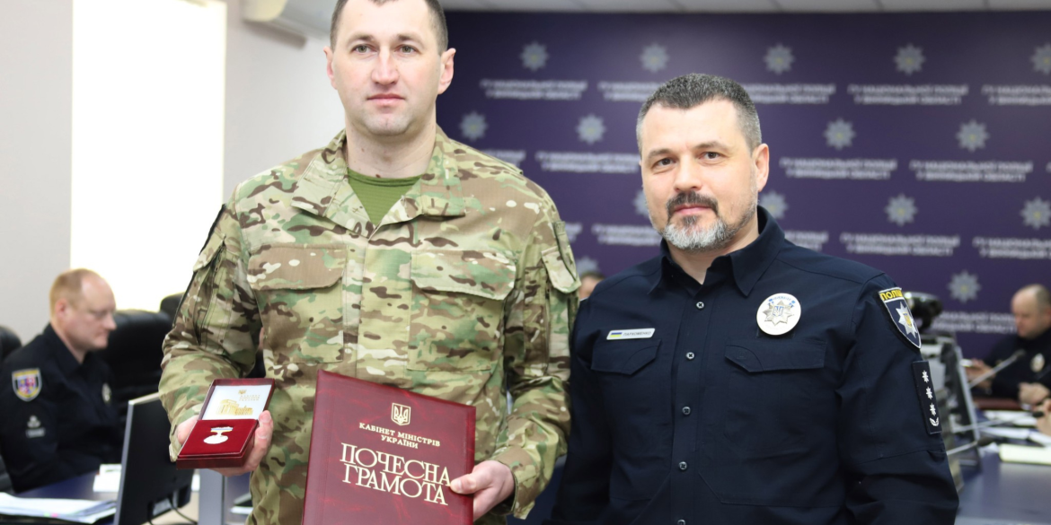 Командир батальйону спецпризначенців «Вінниця» отримав відзнаку
