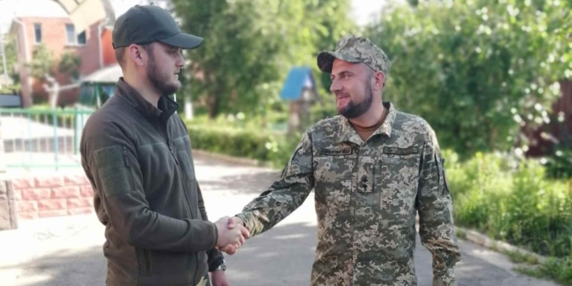 Командир взводу охорони Вінницького обласного ТЦК отримав орден «За мужність»