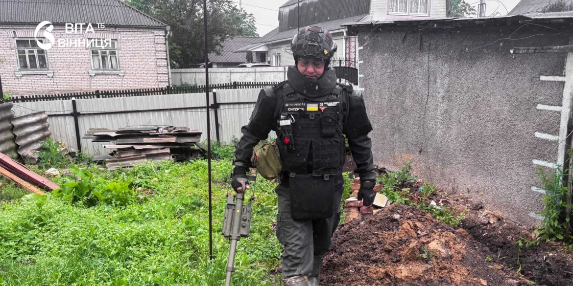Копали траншею й натрапили на міну у Мурафській громаді знищили небезпечну знахідку