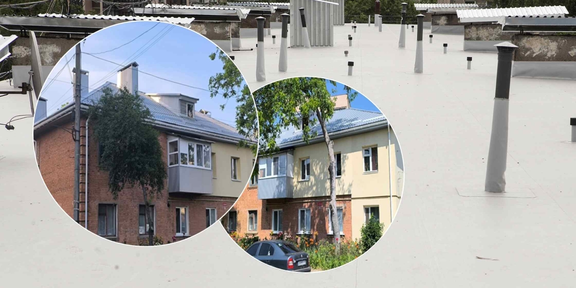 Коштом Вінницької міськради відремонтували дві покрівлі для ОСББ з запланованих 19 на цей рік