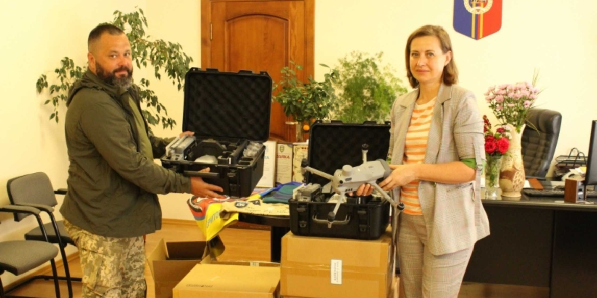 Козятинська громада передала захисникам безпілотники в рамках конкурсу «Безпечні стійкі громади»