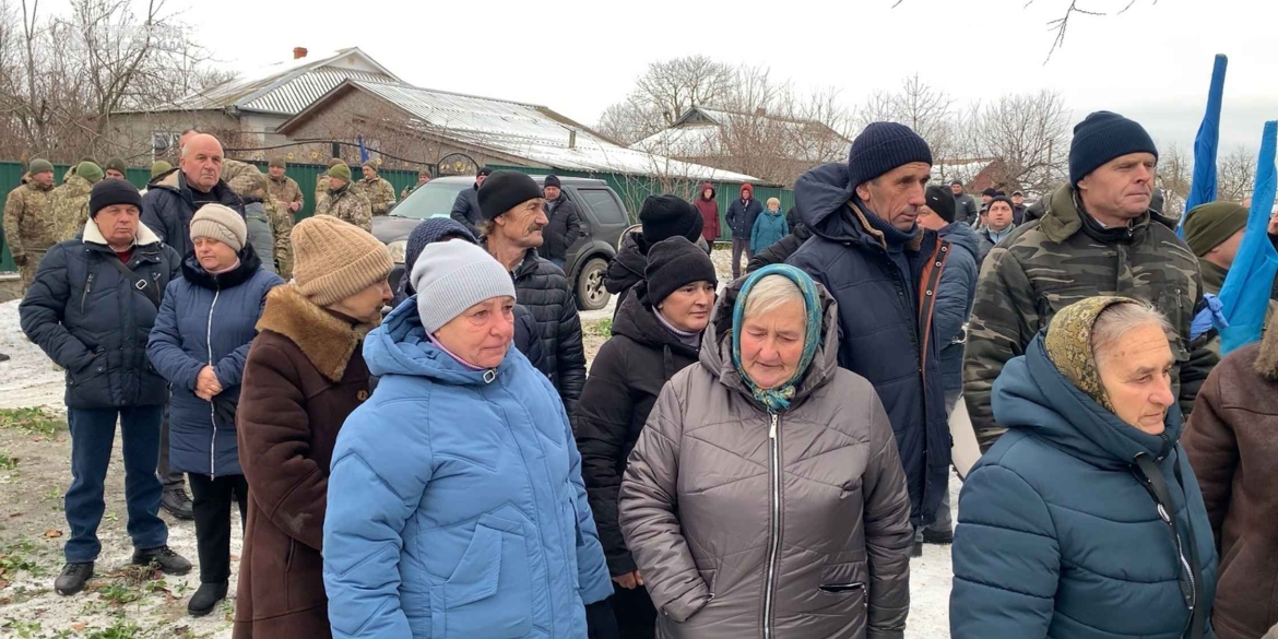 Крижопільщина попрощалася зі стрільцем-санітаром, який загинув на Донеччині