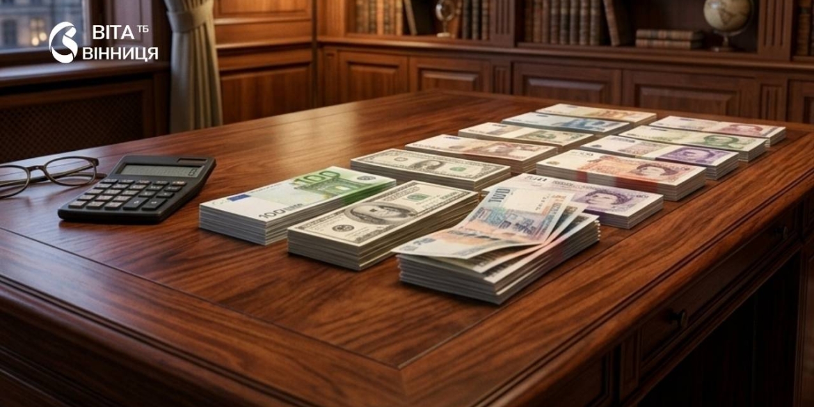 Курс валют на 26 серпня долар опустився нижче 44,7 гривні