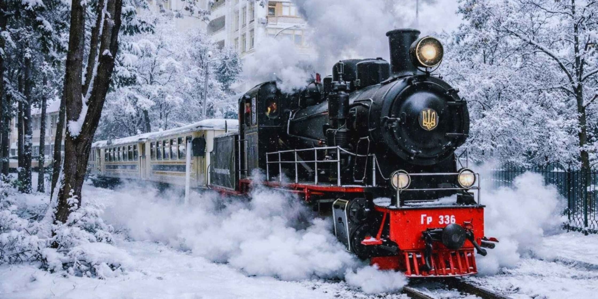 Київська дитяча залізниця вперше перейшла на цілорічний режим роботи