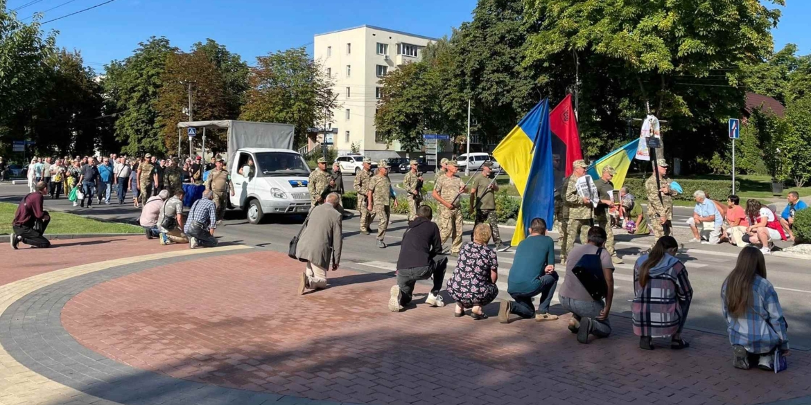 Ладижин прощався з добровольцем мінометного взводу