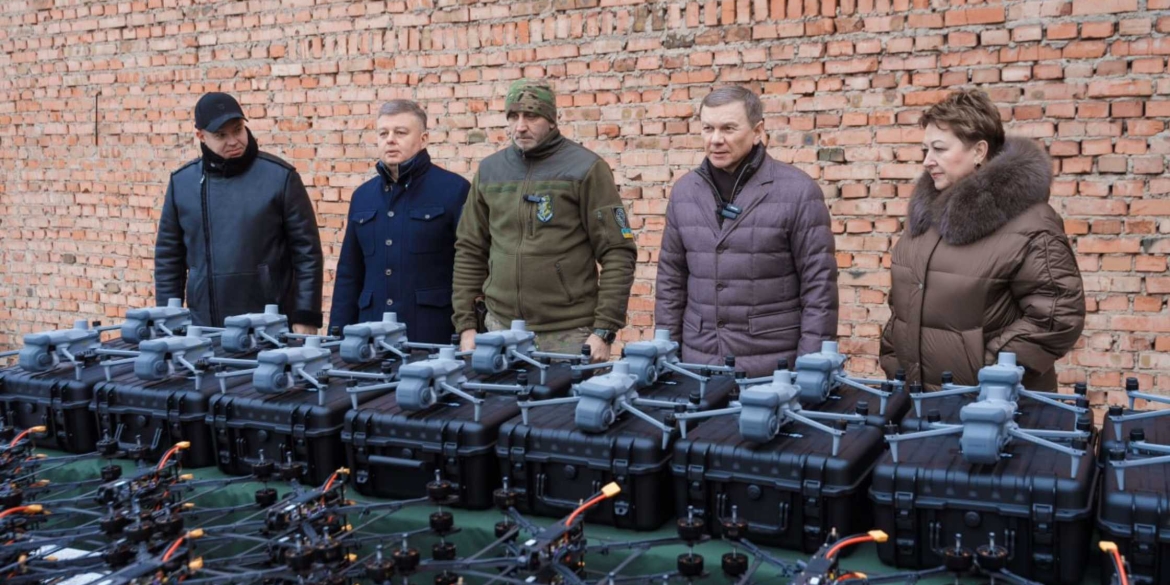 Matrice 4T та FPV-дрони передала Вінниця бійцям 59 бригади імені Якова Гандзюка