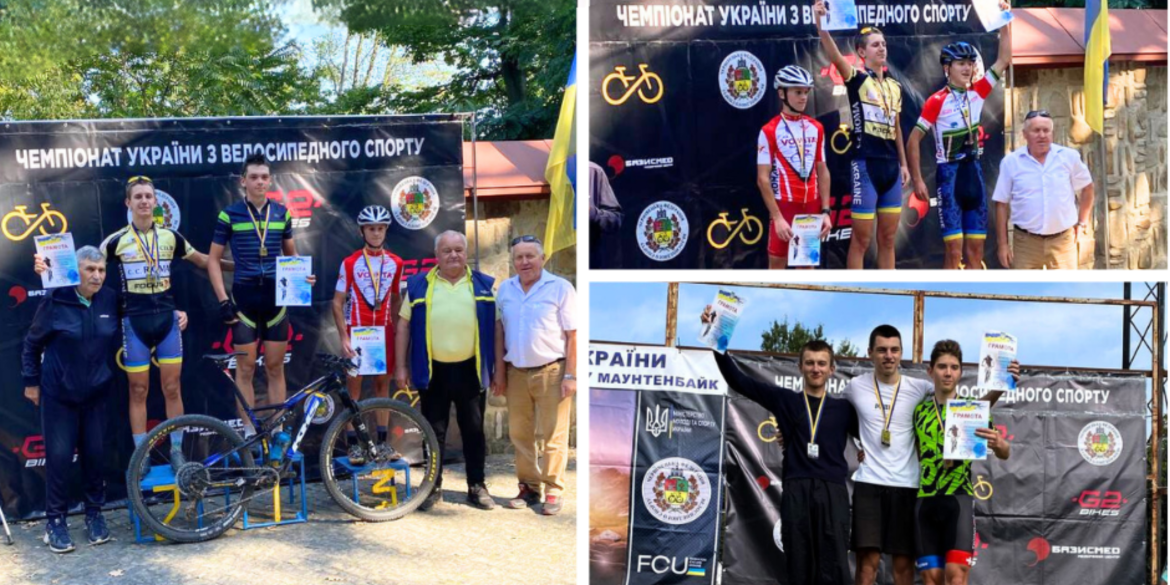 Маунтенбайкери Вінниці привезли медалі з чемпіонатів України