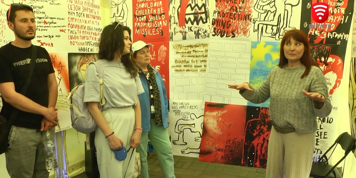 Майже пів сотні митців влаштували у центрі Вінниці творчий перформанс