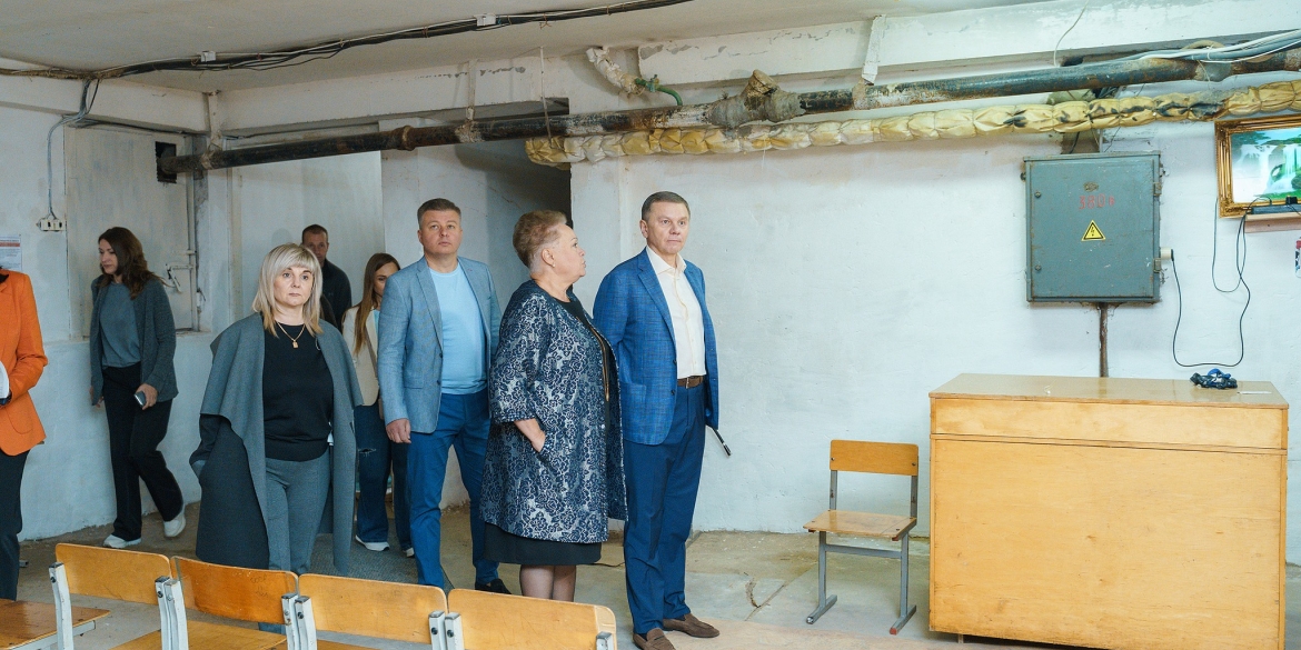 Мер Вінниці Сергій Моргунов доручив пришвидшити дооснащення шкільних укриттів