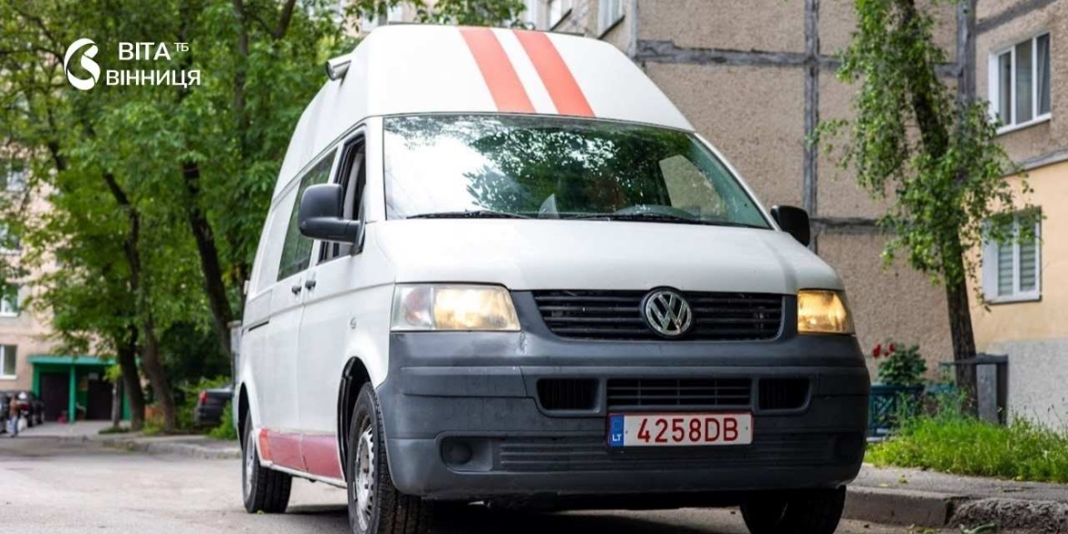 Місто-побратим із Литви передало Вінниці машину для ліфтових аварійних бригад