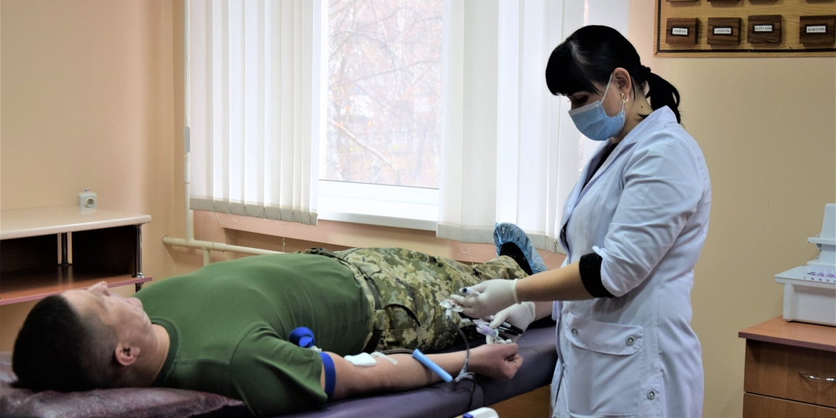 Могилів-Подільські прикордонники стали донорами крові