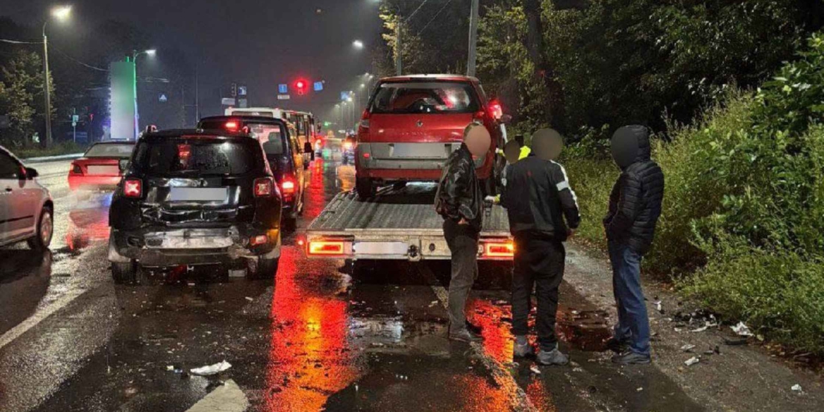 На Барському шосе у Вінниці водій вчинив ДТП напідпитку