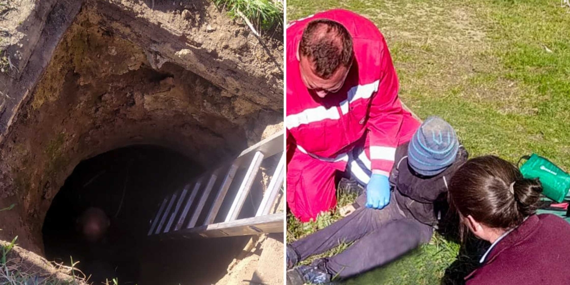 На Брацлавщині 10-річний хлопчик впав у двометрову яму