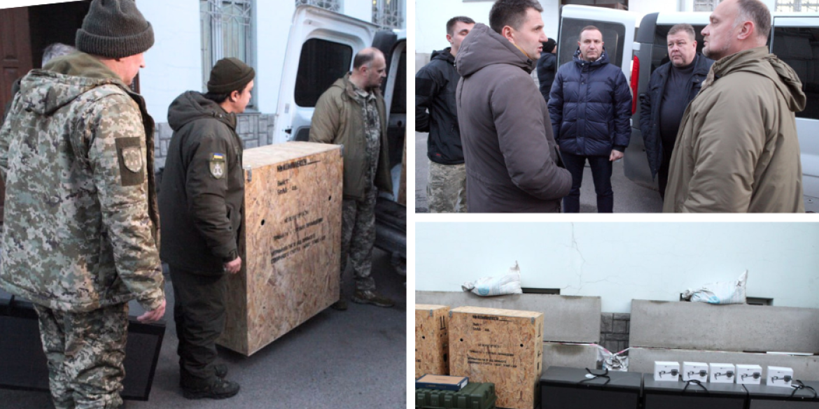 Розвідувальні дрони та БПЛА передала Вінниця захисникам на Донеччину