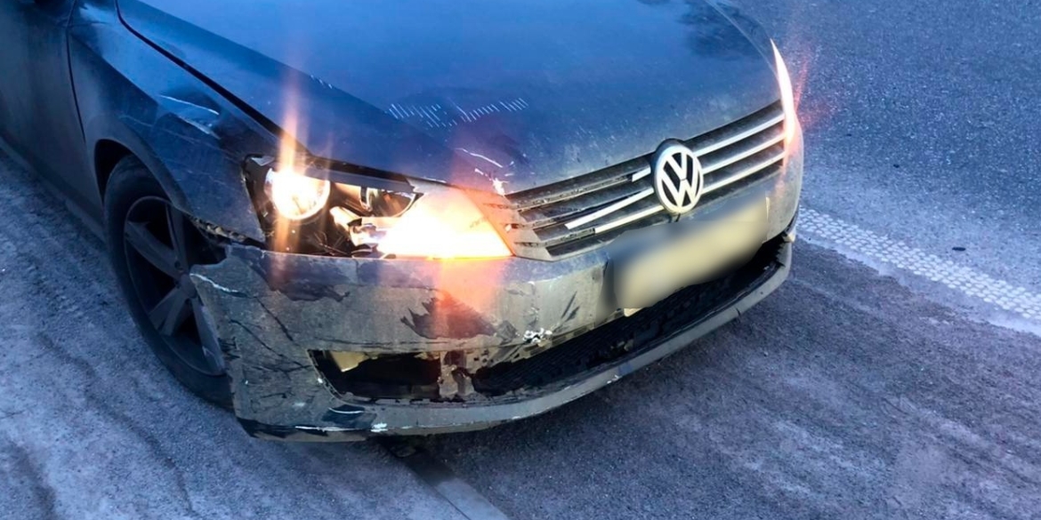 На Гайсинщині водій Volkswagen збив чоловіка, який переходив дорогу