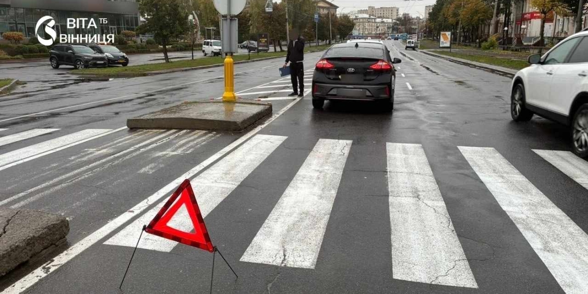 На нерегульованому переході на Коцюбинського автомобіль збив 64-річну жінку