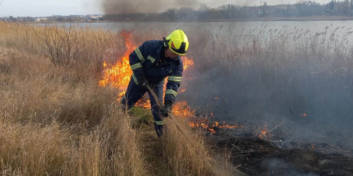 На Вінниччині сталося дев'ять пожеж в екосистемах - горіло понад 7,5 га землі