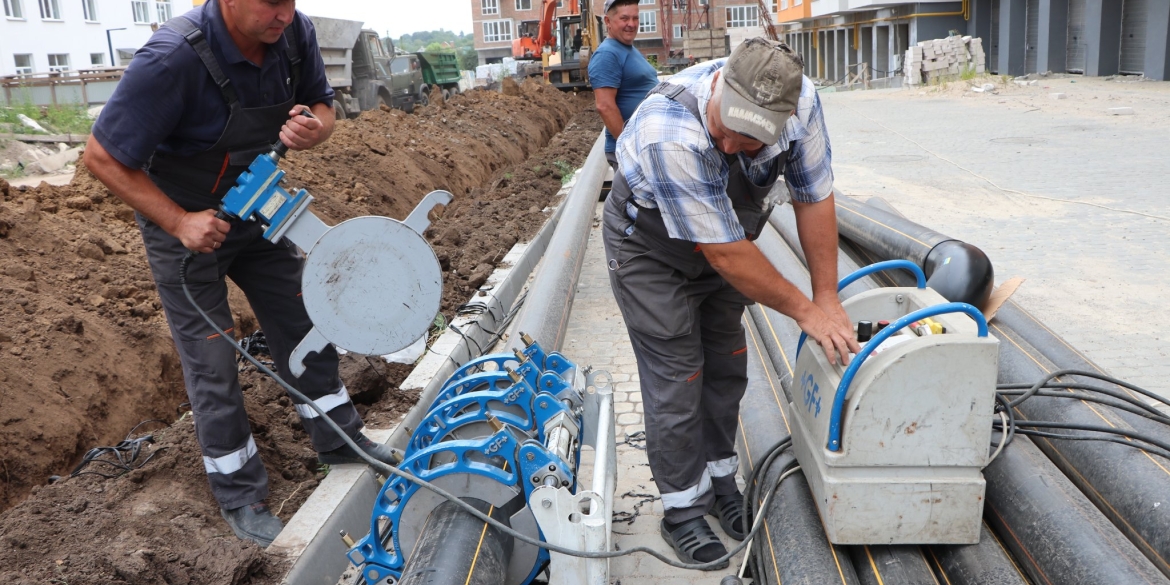 На Вінницьких Хуторах будують новий газогін - під'єднають 160 споживачів