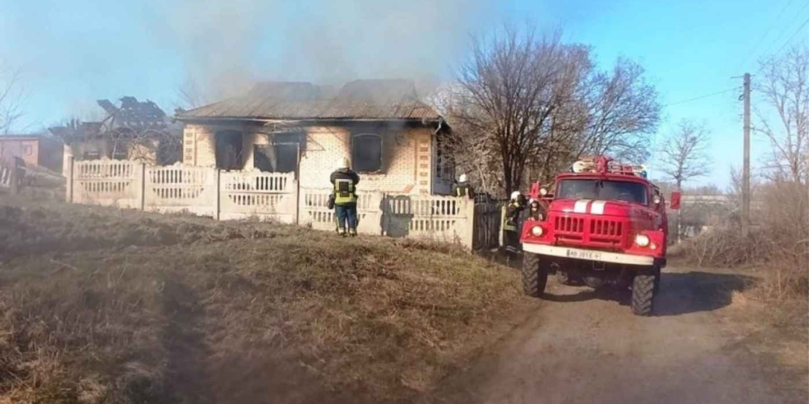 На Вінниччині чоловік вщент спалив власний будинок, бо посварився з дружиною