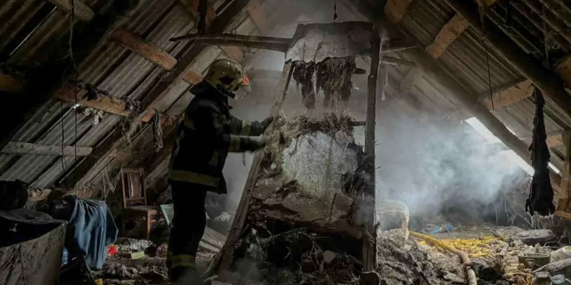 На Вінниччині горів продуктовий магазин