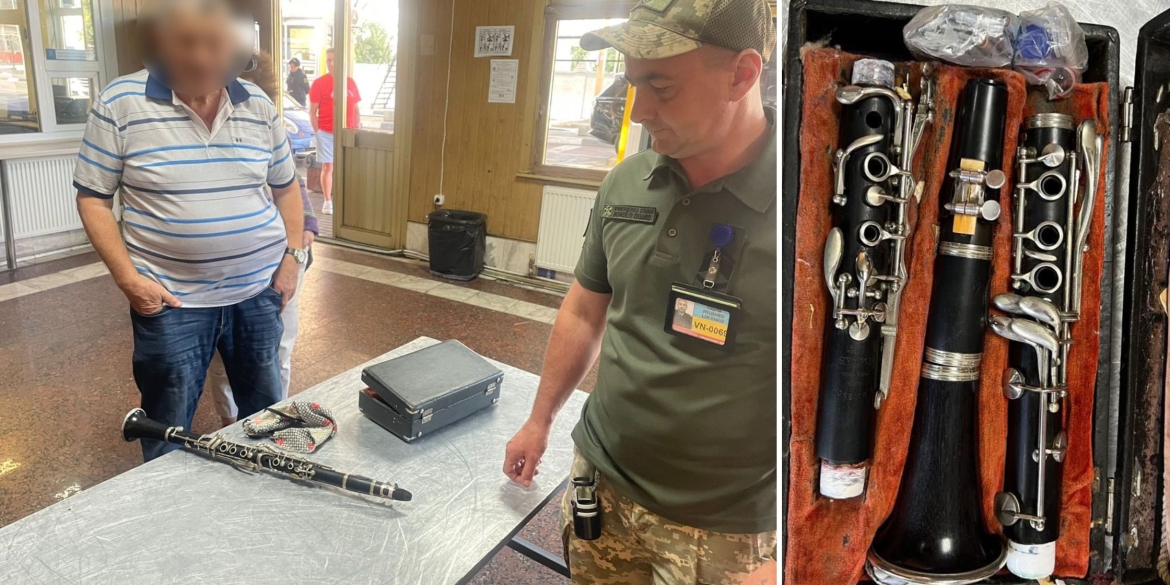 На Вінниччині митники не дозволили вивезти за кордон старовинний кларнет