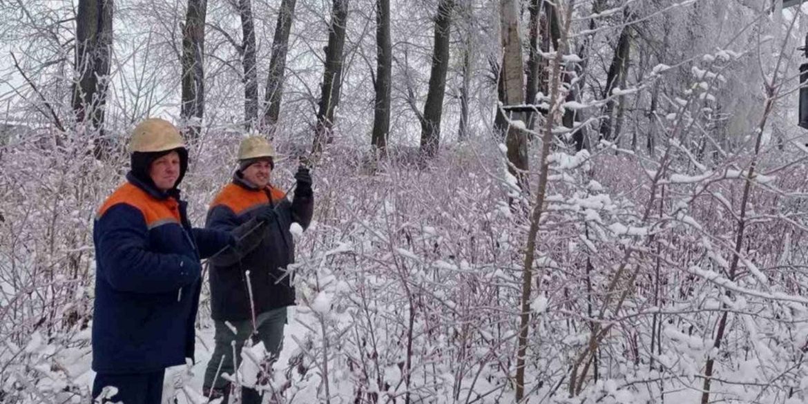 На Вінниччині наслідки обледеніння ліквідовують 123 бригади енергетиків