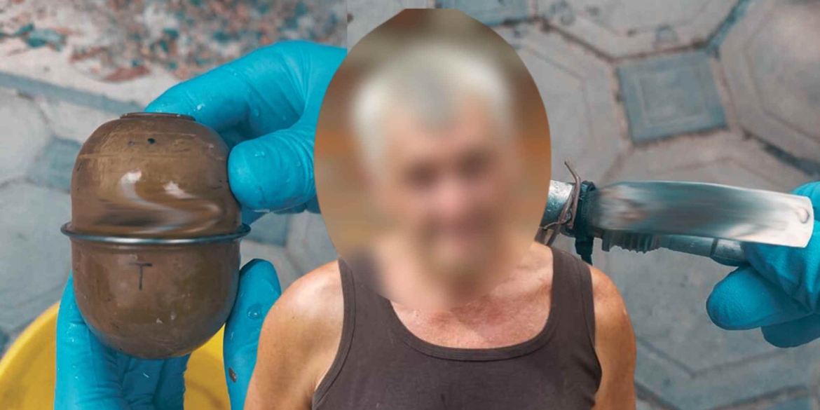 На Вінниччині п'яний 62-річний чоловік погрожував підірвати гранатою колишню дружину