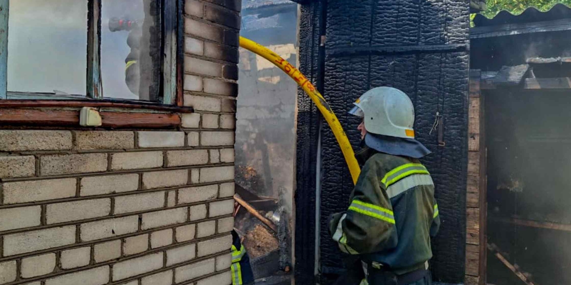 На Вінниччині під час пожежі важкі травми отримав 48-річний житель 