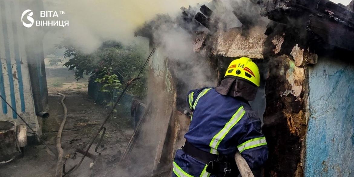 На Вінниччині під час пожежі загинув 72-річний чоловік