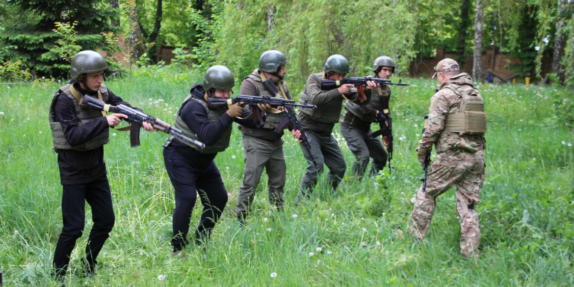 На Вінниччині провели військовий вишкіл на базі обласного Центру національного спротиву