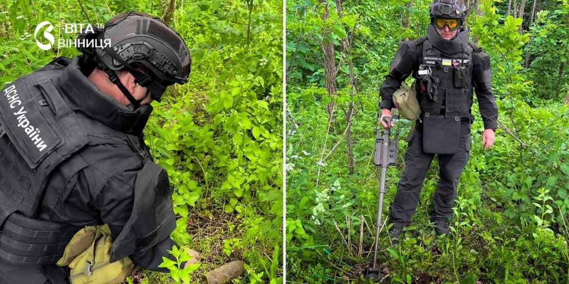 На Вінниччині сапери знешкодили артилерійський снаряд часів Другої світової війни
