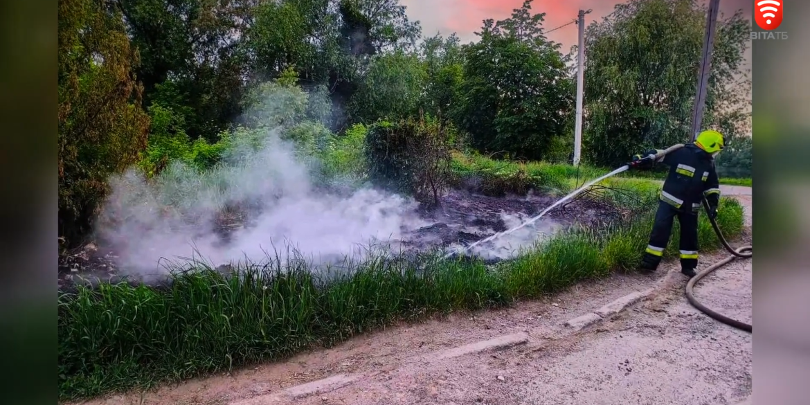 На Вінниччині сталося чотири пожежі в екосистемах