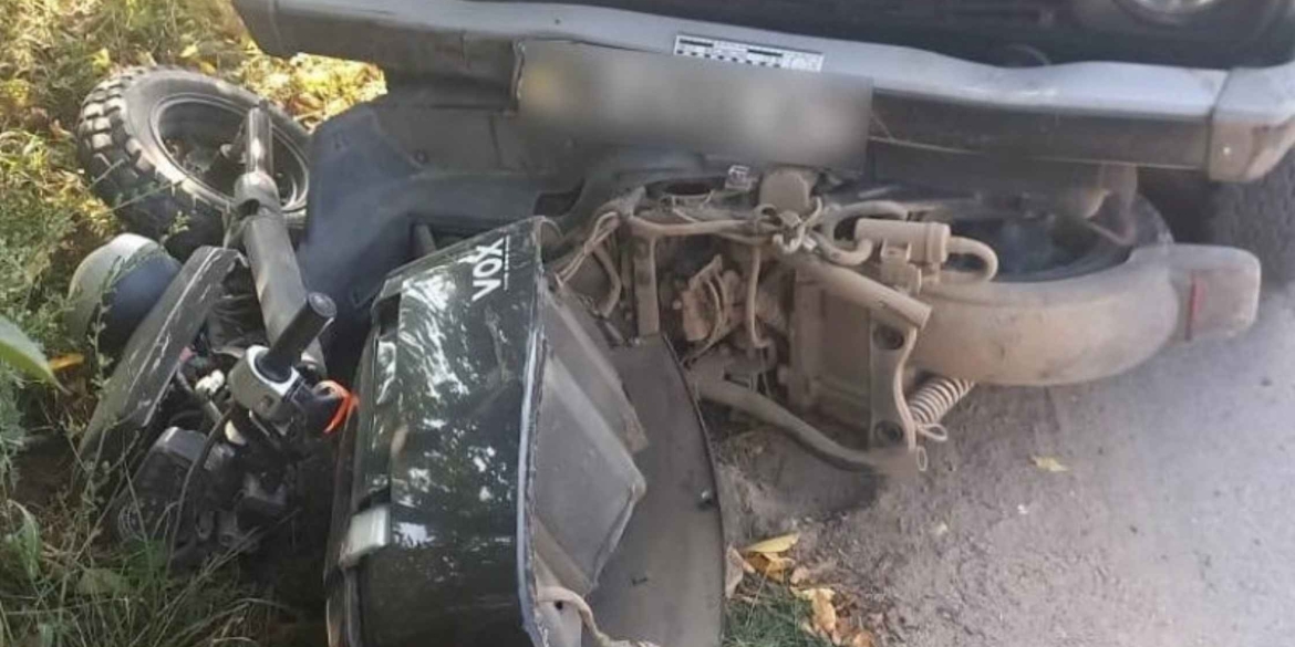 На Вінниччині в аварії постраждала водійка скутера та її пасажирка