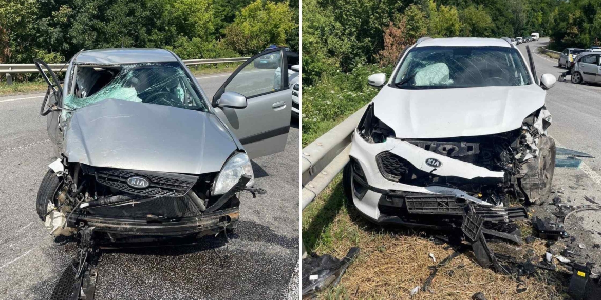 На Вінниччині в ДТП зіткнулись два KIA обидва водії потрапили до лікарні