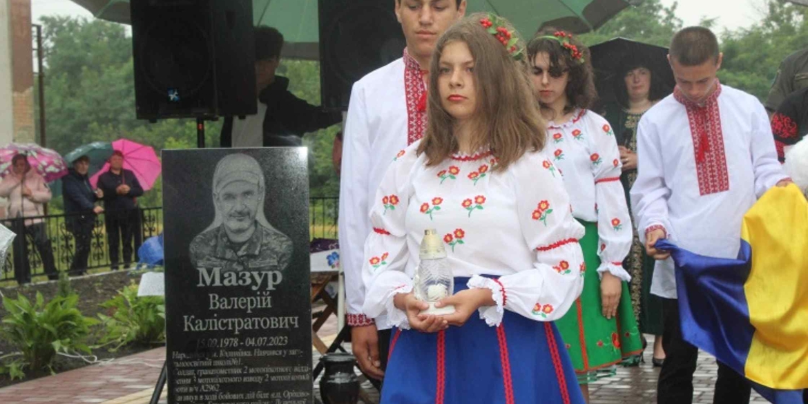 На Вінниччині відкрили ще одну Алею слави в пам'ять про загиблих односельців