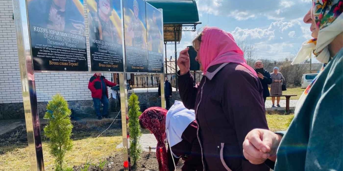 На Вінниччині відкрили ще одну Алею слави загиблим землякам