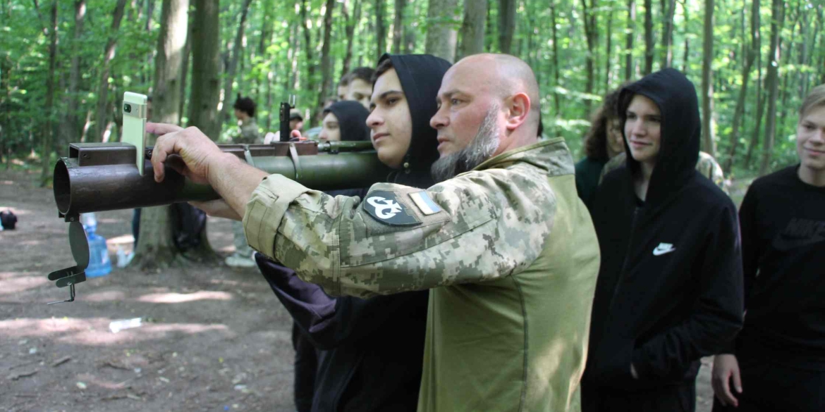 На Вінниччині влаштували черговий військово-патріотичний вишкіл «Шлях воїна»