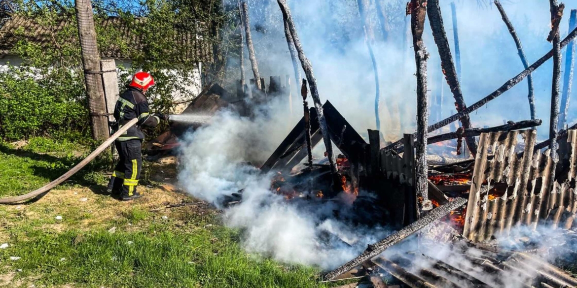 На Вінниччині внаслідок пожежі в приватному будинку загинув чоловік