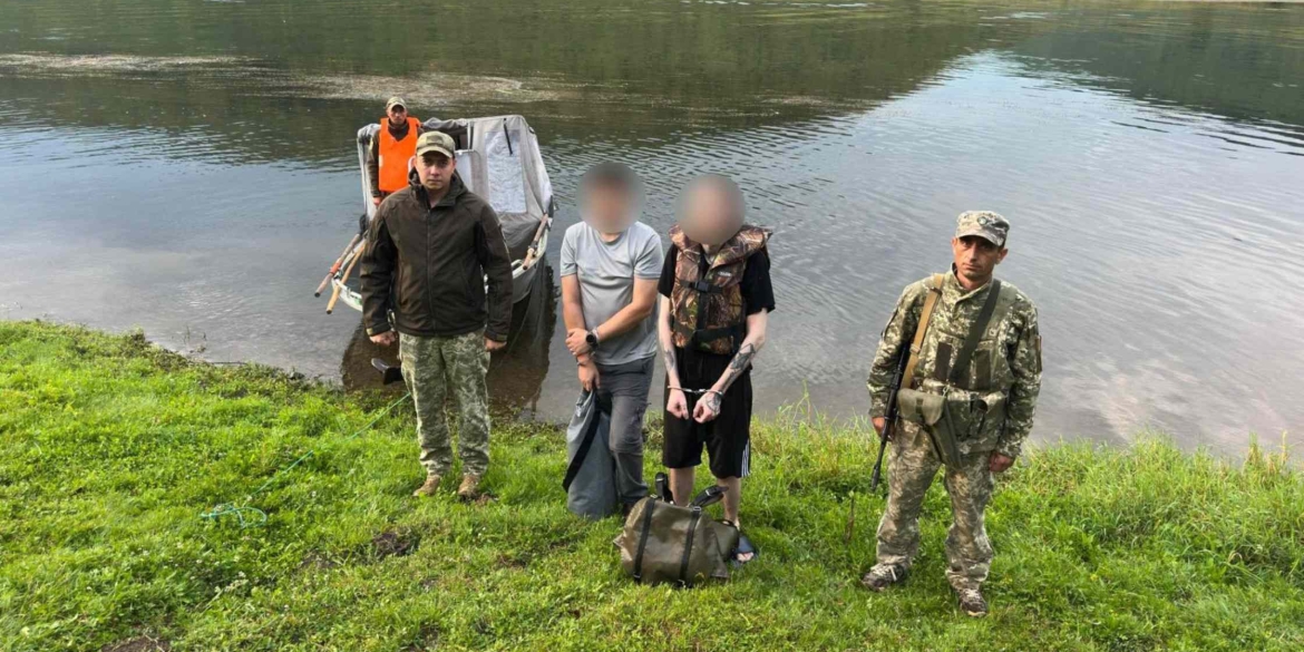 На Вінниччині затримали двох чоловіків, які вирішили вплав перетнути державний кордон