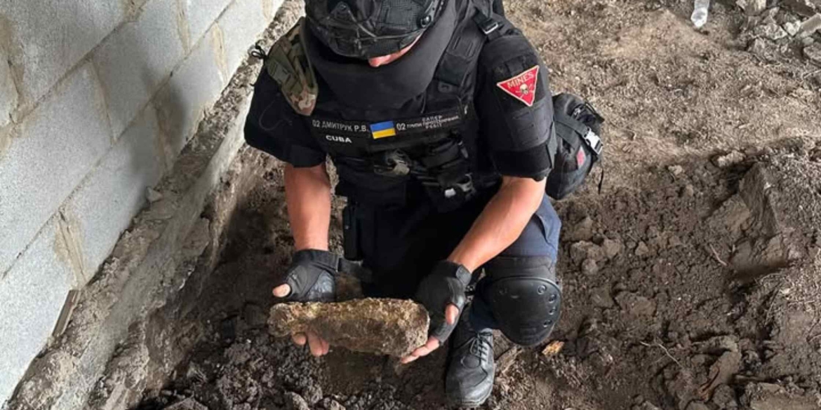 На Вінниччині знайшли мінометну міну часів Другої світової