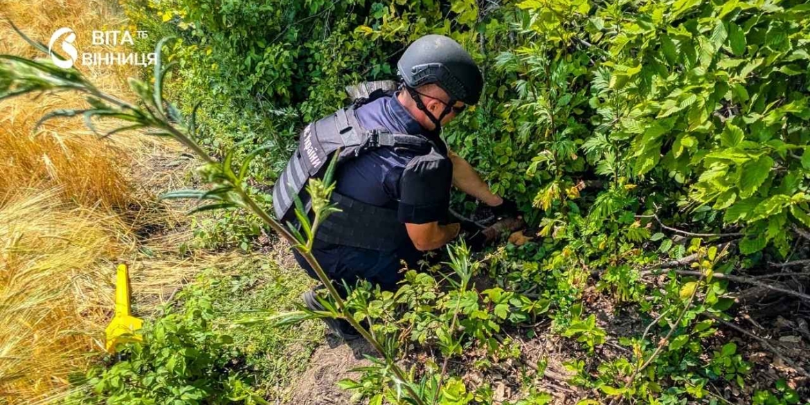 На Вінниччині знищили снаряди, що пролежали в землі десятки років