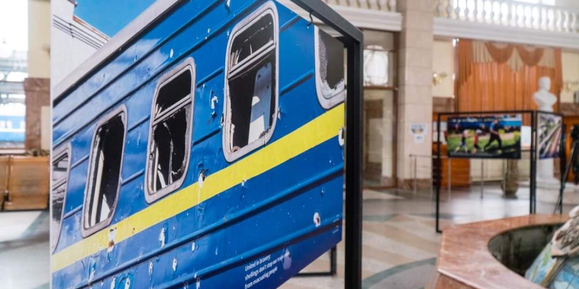 На залізничному вокзалі Вінниці відкриють виставку про евакуацію