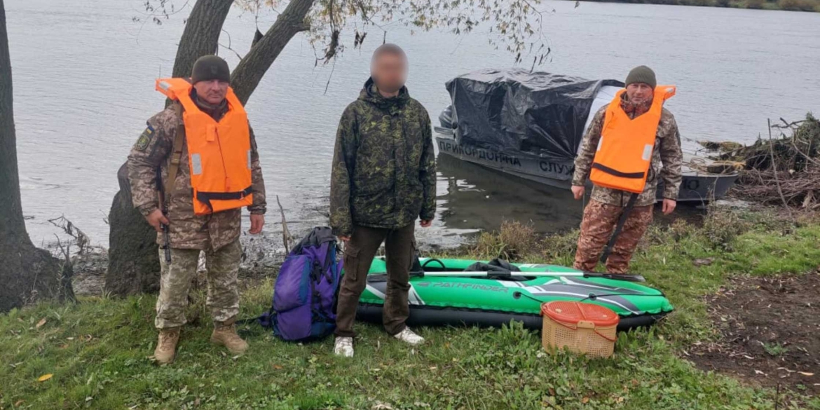 Намагався переплисти Дністер на гумовому каяку – на Вінниччині затримали 37-річного чоловіка