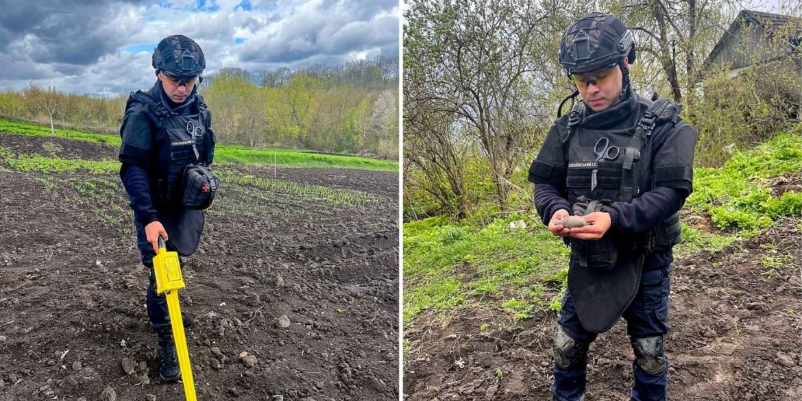 Небезпека під ногами на Вінниччині сапери знешкодили боєприпаси Другої світової