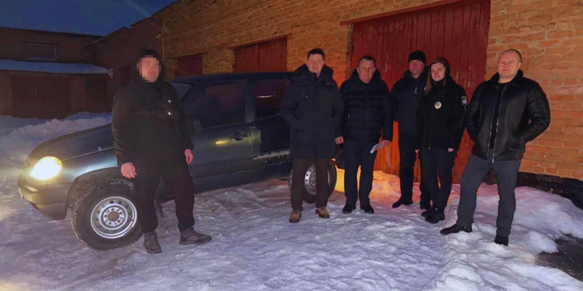 Немирівська прокуратура передала ЗСУ конфісковане у браконьєра авто