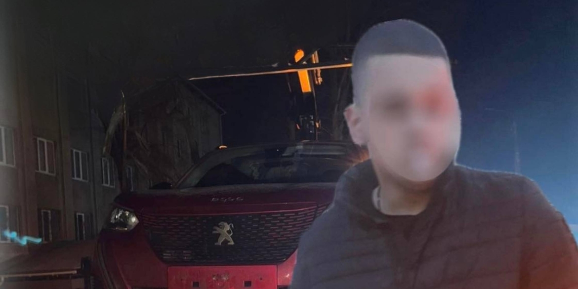 Нетверезий 19-річний вінницький водій пошкодив чуже авто