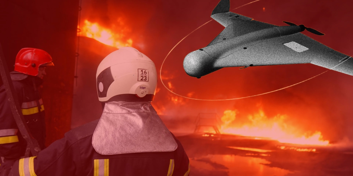 Нічна атака дронами: на Вінниччині влучили в об'єкт критичної інфраструктури