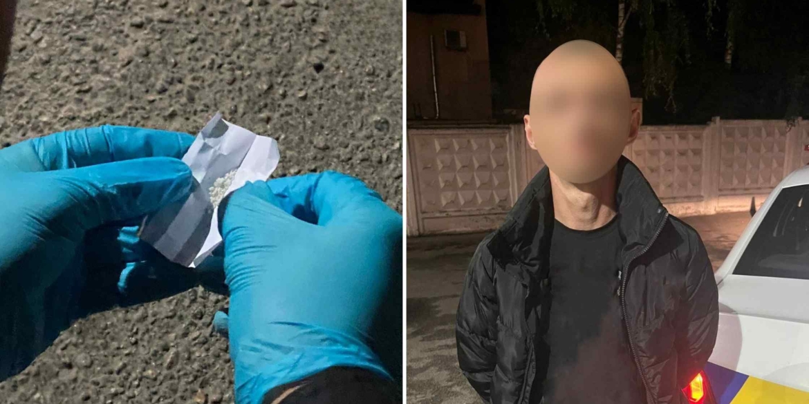 Нічними вулицями Вінниці вештався чоловік із наркотиками