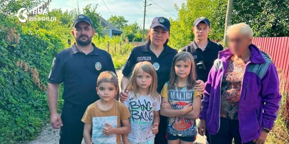 Ночували в покинутому будинку знайшли трьох дітей, які зникли на Вінниччині напередодні ввечері