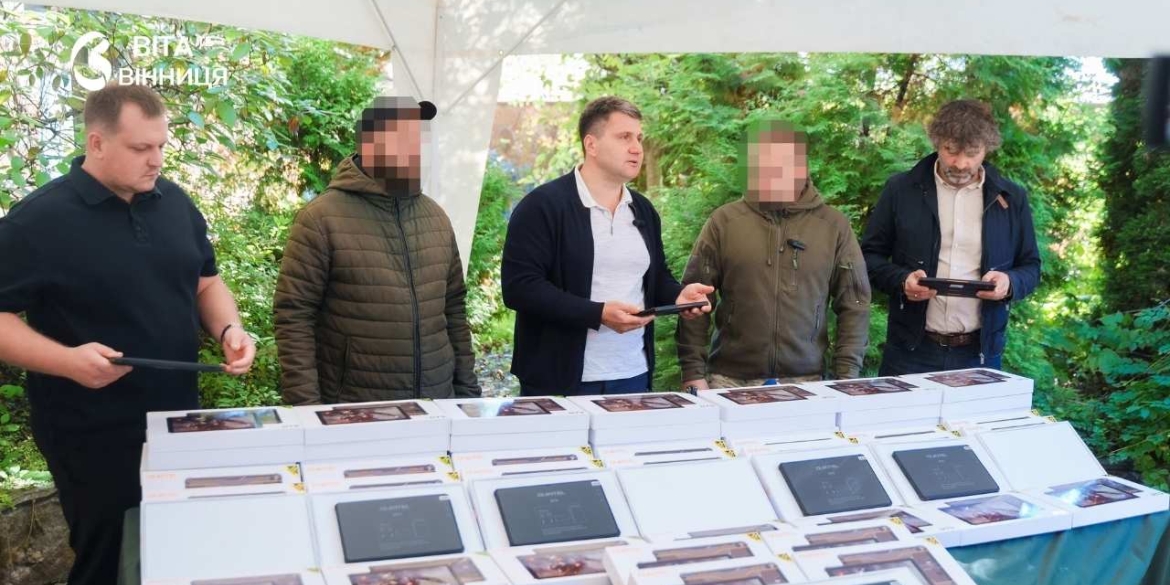Одинадцята передача для одного підрозділу захисники неба над Вінниччиною отримали планшети